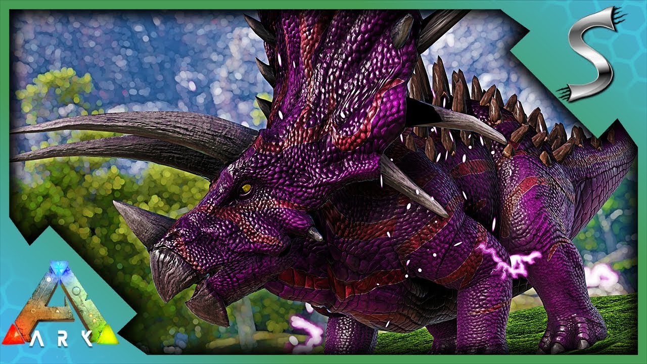 TAMING OUR FIRST BOSS LEVEL CREATURE! THE JUGGERNAUT 32 TRIKE HYBRID! - Ark: Jurassic Park [E42]