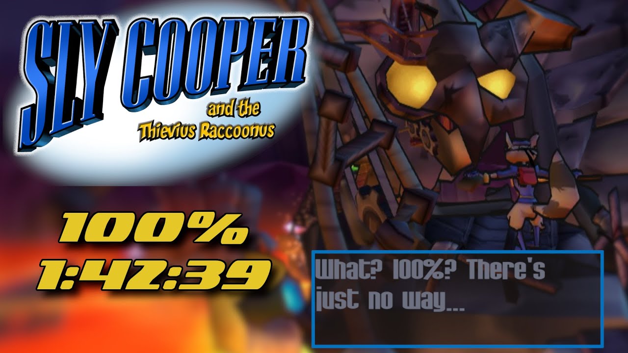 Sly 1 100% Speedrun (1:42:39) (Former WR)