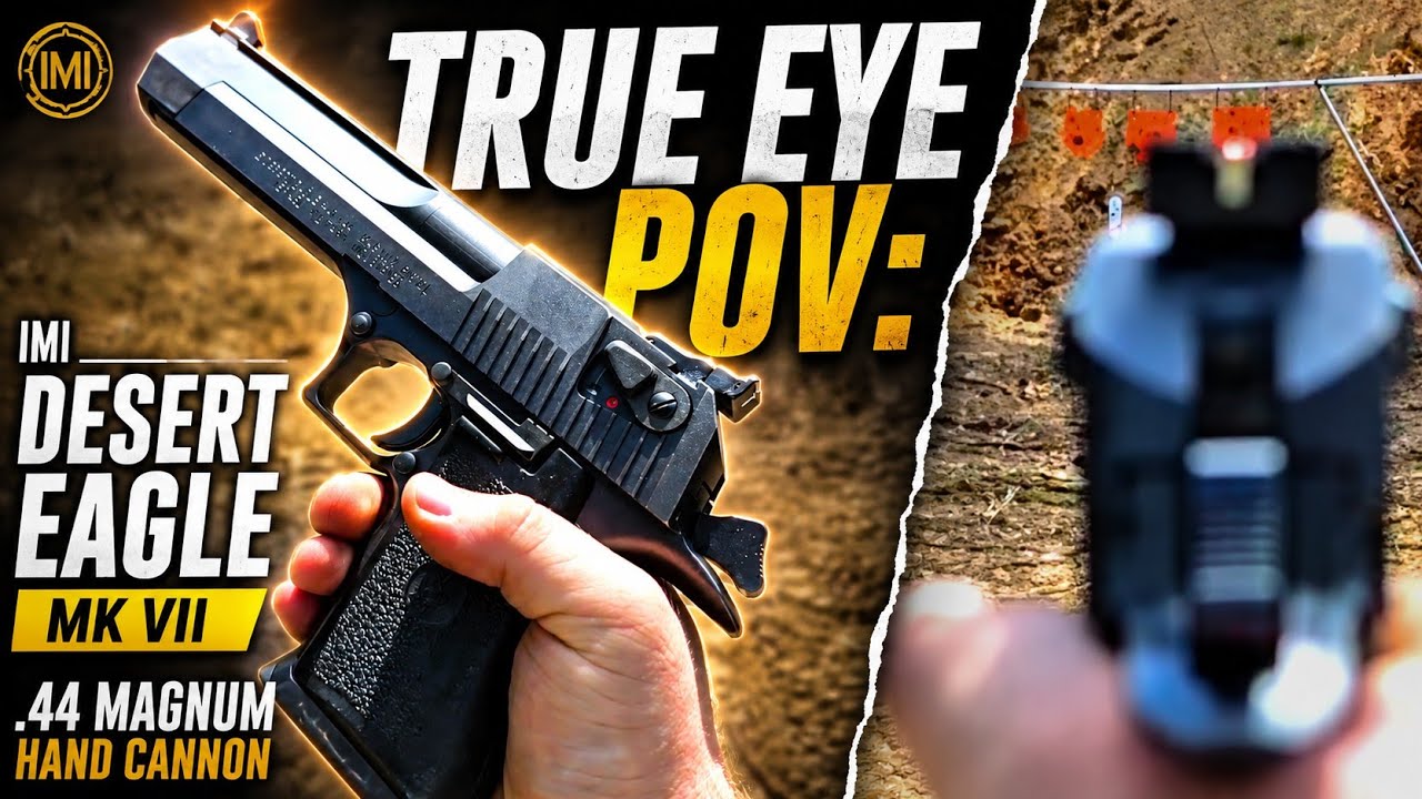 TRUE EYE POV: IMI Desert Eagle MK VII .44 Magnum Hand Cannon
