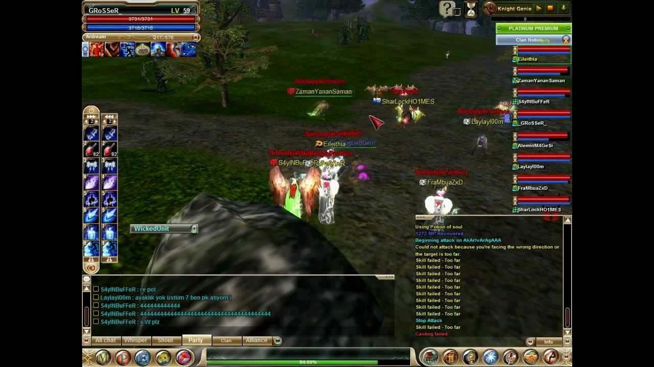 Ares Ardream NBP Clanı Mage Party Pk Movie