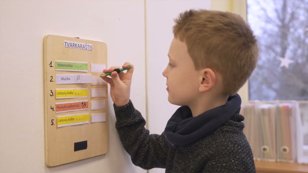 Mokomasis filmas &bdquo;Dienotvarkės kūrimas ir mokymas&ldquo;