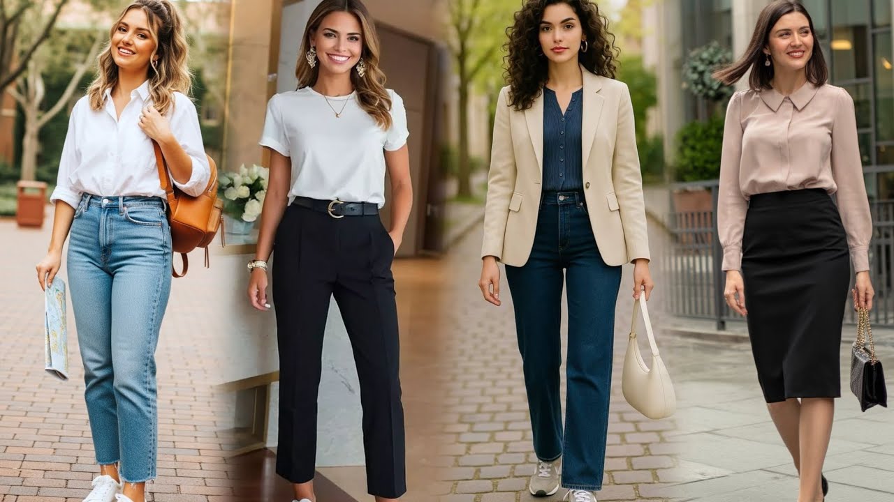 Conjuntos y Combinaciones  Con Prendas Básicas  para VESTIR BIEN y Con Estilo