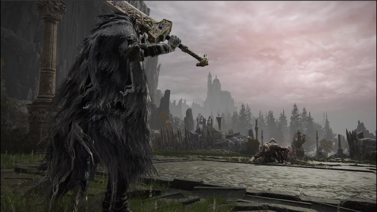 Blaidd the Half Wolf vs Bloodhound Knight Darriwil Elden Ring Enemy vs Enemy Fights #bossvsboss