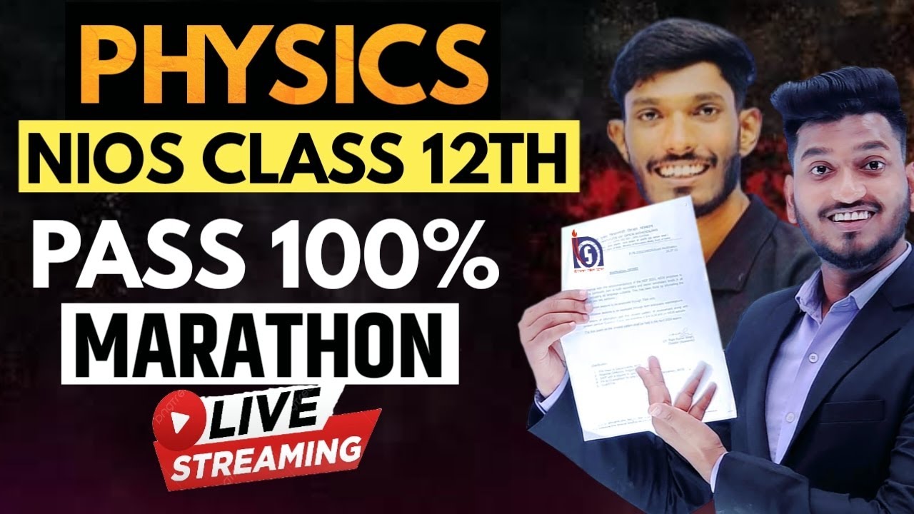 Nios Class 12th Physics 312 Very Very Important Questions with Solutions.