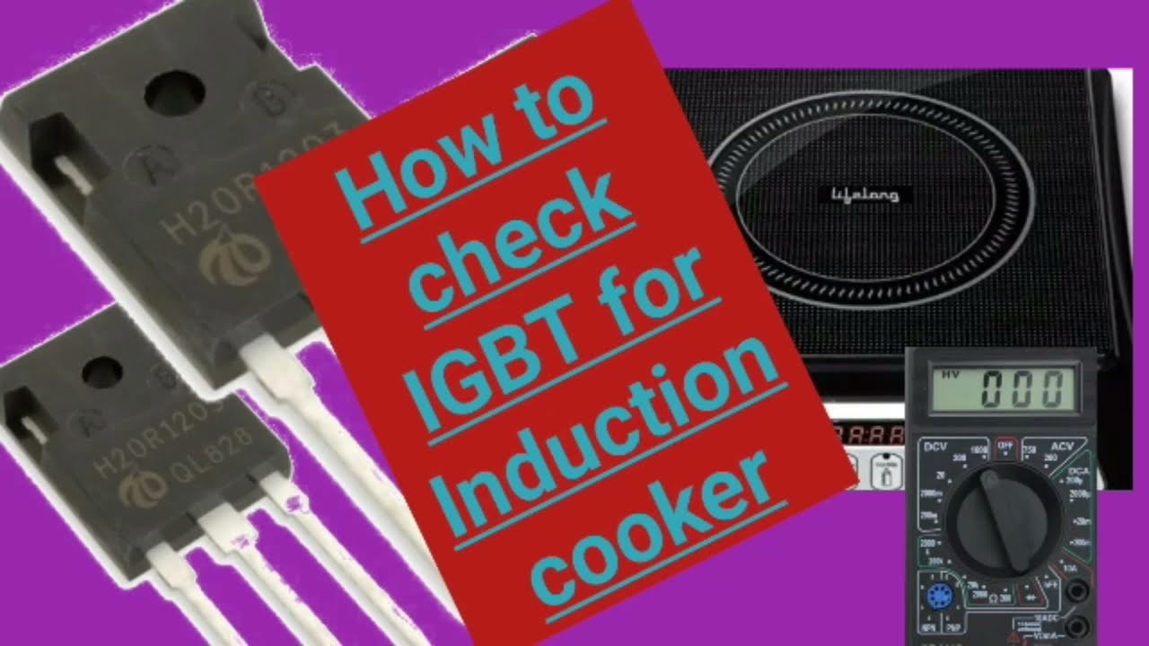 How to Check iGBT for Induction Cooker. Induction Cooker Repair Guide in Hindi.@NiketShahPlus