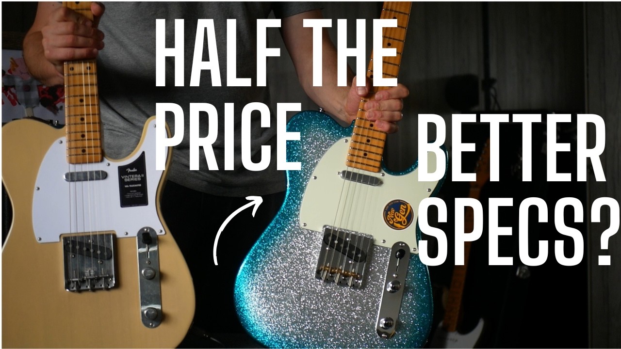 Less Than Half the Price for BETTER SPECS? Sire Larry Carlton T7 & Fender Vintera Road Worn 60s Tele