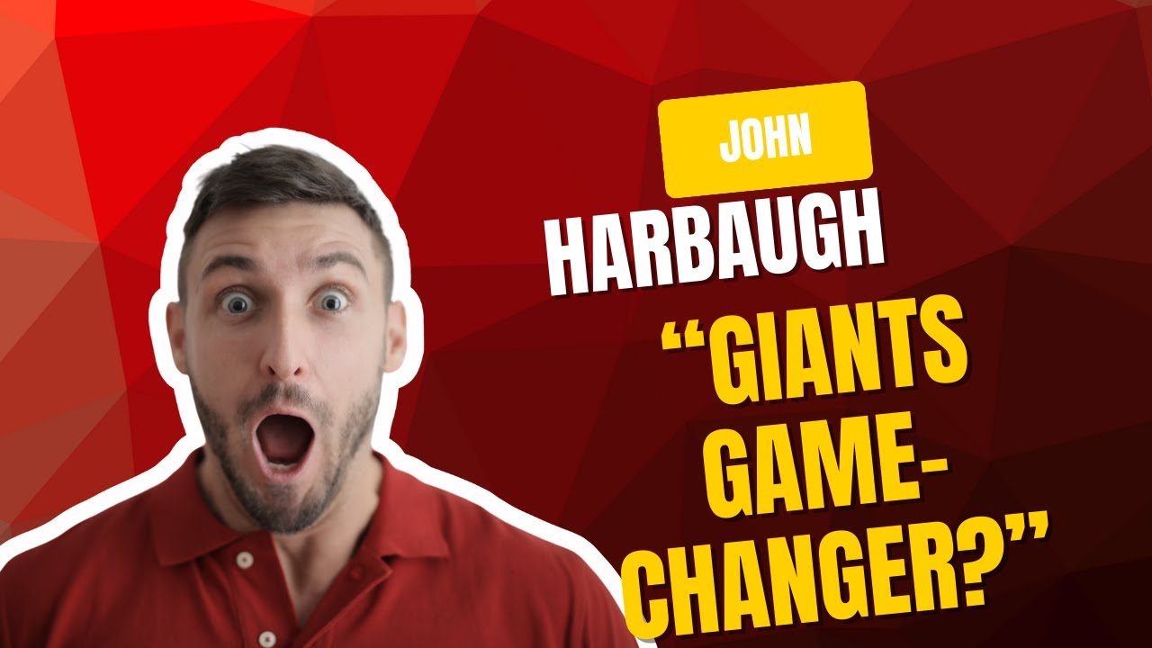 Harbaugh to the Giants? 👀Giants’ coaching search took a massive turn 