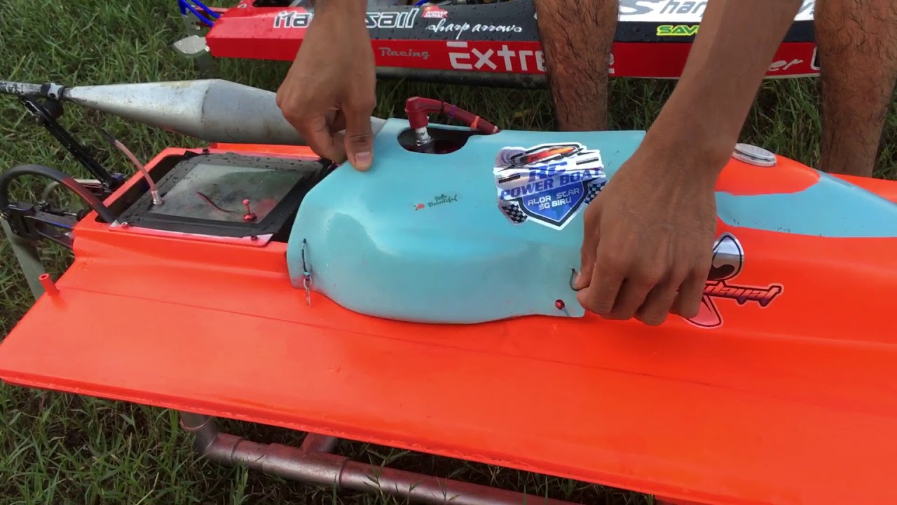RC BOAT : F1 35cc Vs Zeromono 30cc 🏁