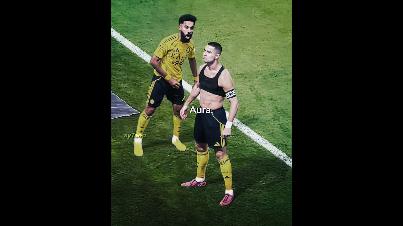 Cristiano Ronaldo's Aura is Crazy 🥶🐐