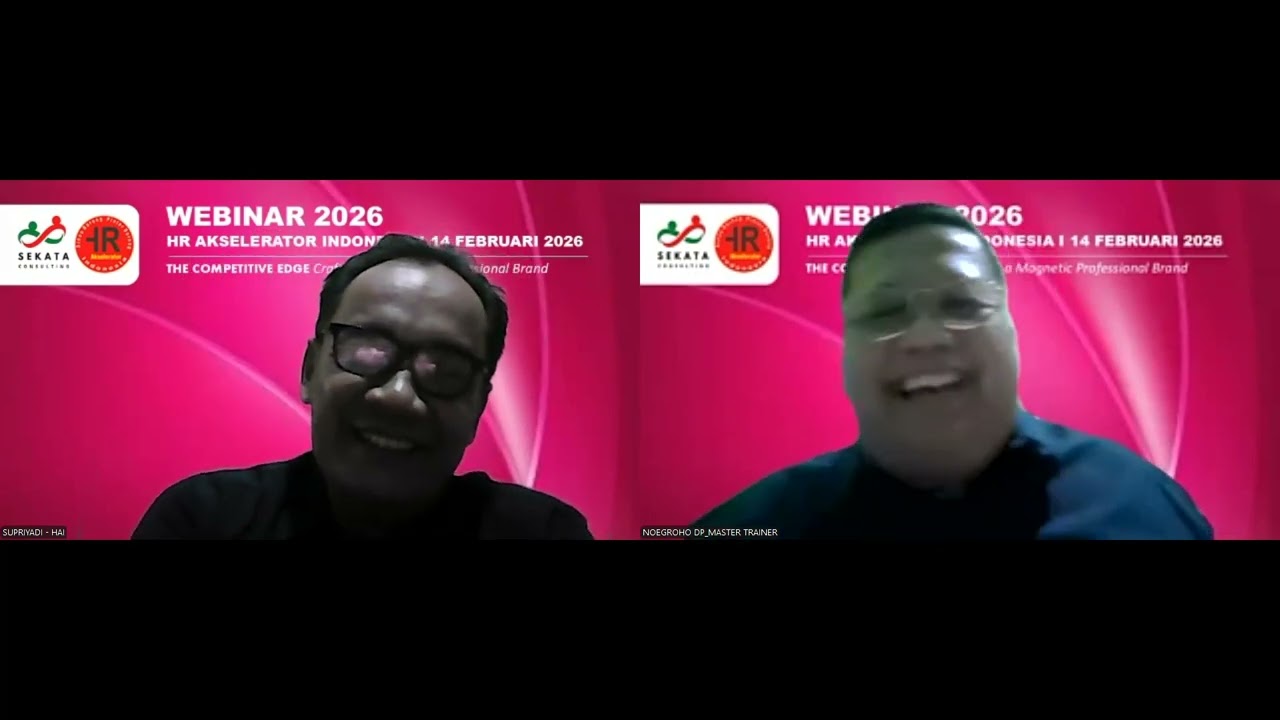The Competitive Edge: Crafting a Magnetic Professional Brand | Webinar 2026 HR Akselerator Indonesia