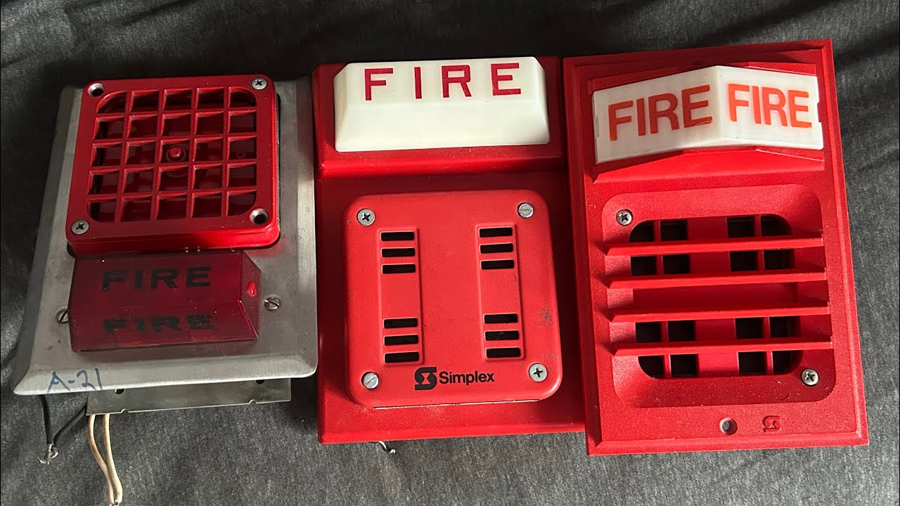 Vintage Mechanical Horns on March Time | Fire Alarm Compilation