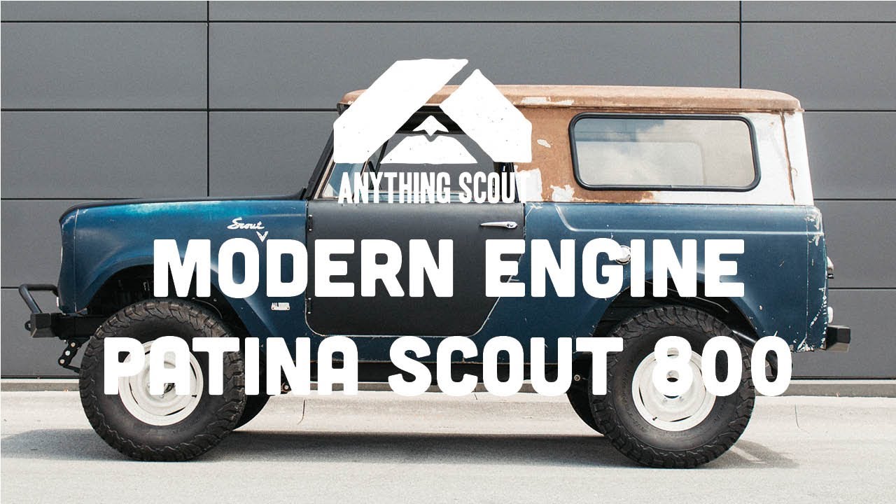 Modern Engine Patina Scout 800