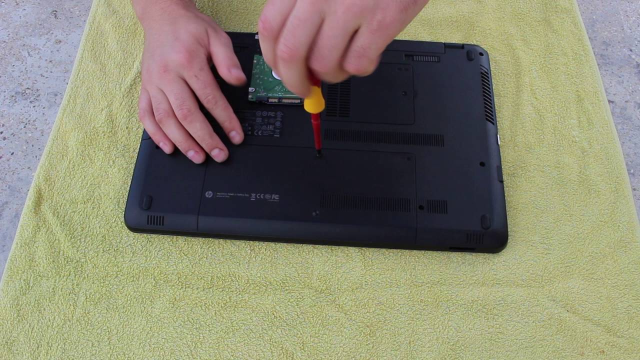 HP350 G1 HDD upgrade to SSD Kingston UV300 120GB - FixTut.com