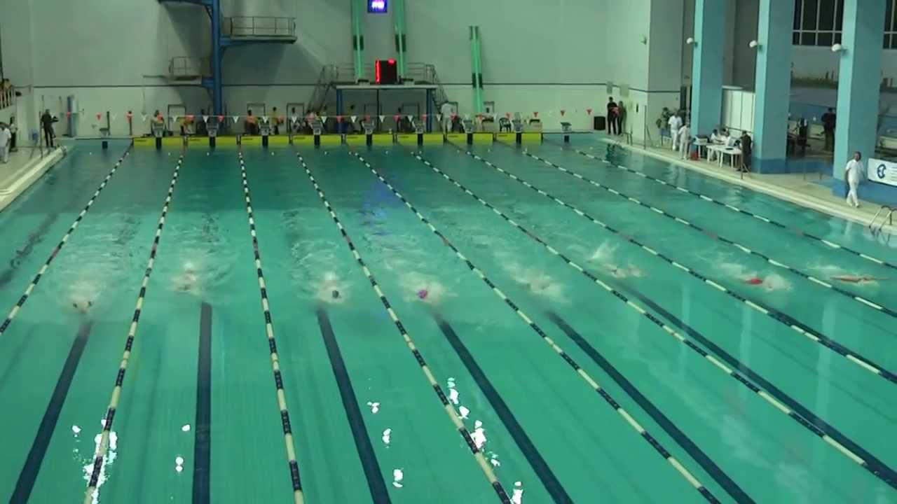 Girl's 50 m fly 3rd race Energy Standard Cup 2013 Dnipropetrovs'k