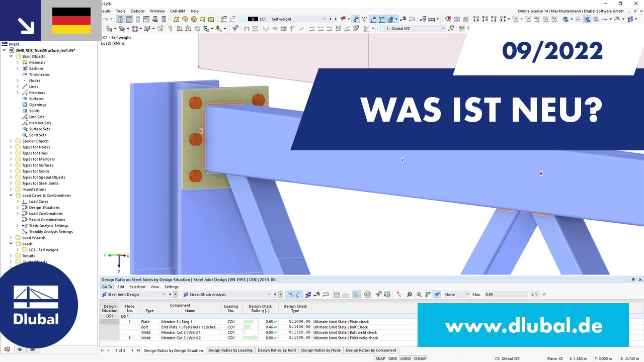 WIN | 09/2022 - Was ist neu in RFEM 6 und RSTAB 9?
