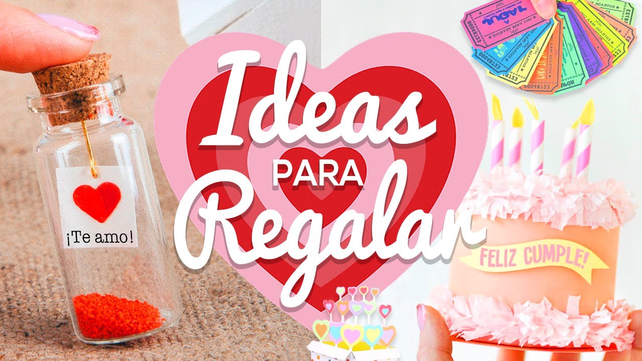 6 CARTAS y TARJETAS FACILES para regalar!! REGALOS ORIGINALES Y BONITOS