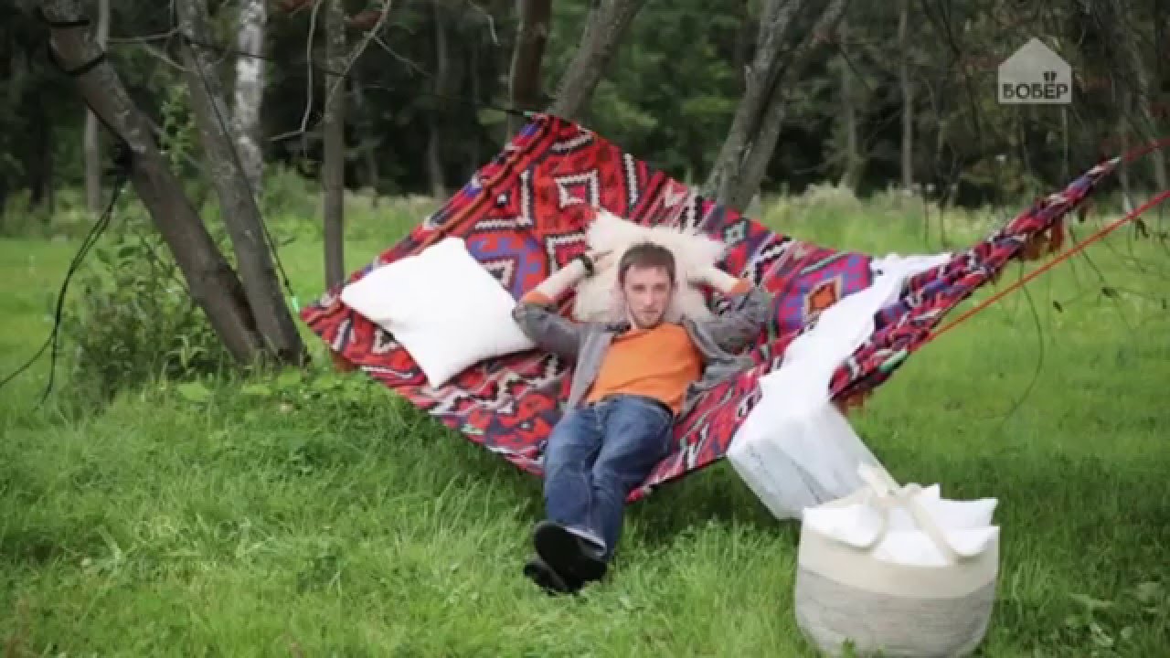 Гамак из ковра