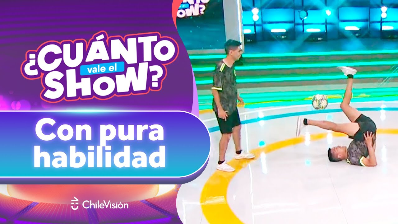 ¡UN SHOW CON EL BALÓN! Juan y Marco se lucieron con un freestyle de fútbol - Cuánto Vale El Show