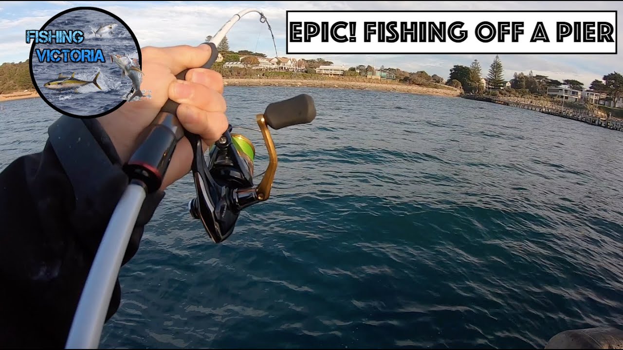 EPIC! Fishing Off A Pier