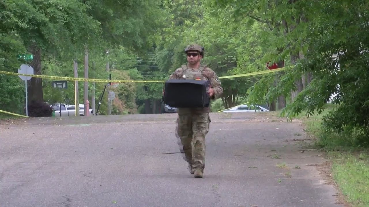 EOD team detonates tank round found by mower