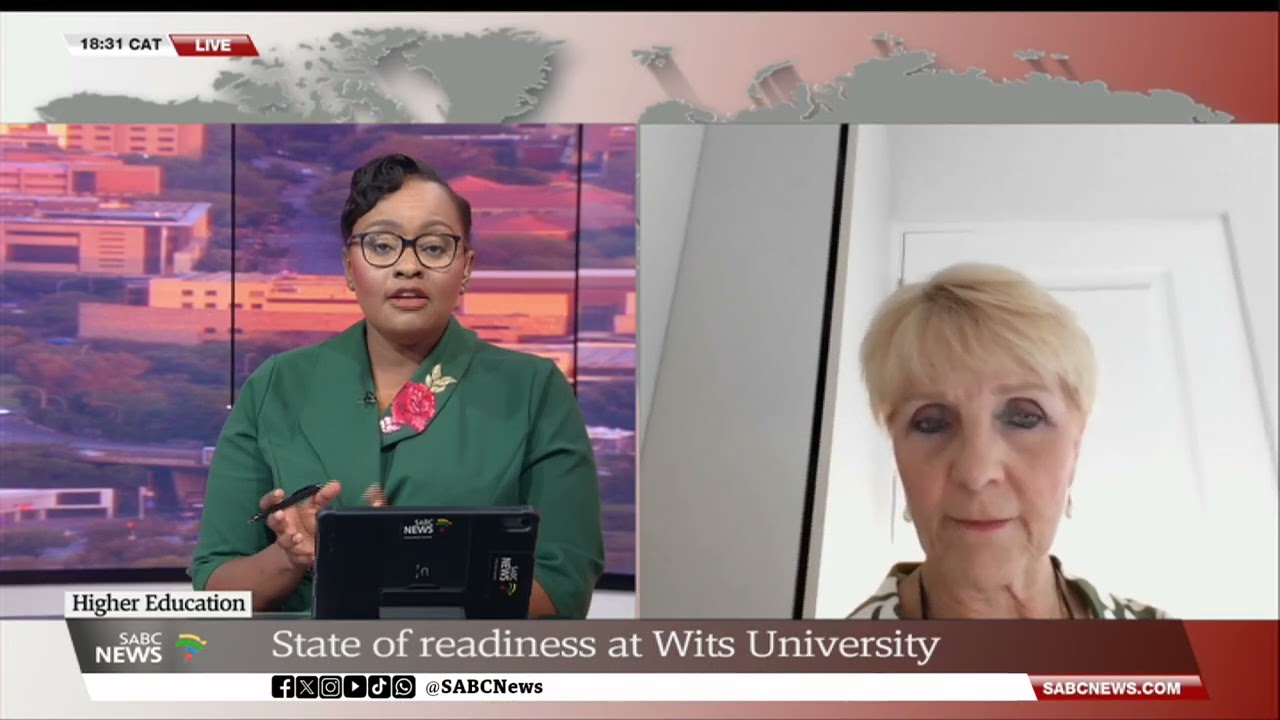State of readiness at Wits University: Carol Crosley