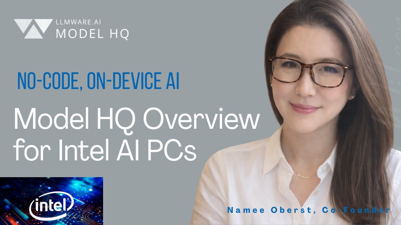 Демонстрационный обзор Model HQ для устройств Intel: более 250 моделей + агенты без программирова...