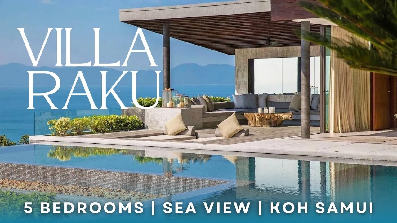 VILLA RAKU - Koh Samui Luxury Villa w/ 5 Bedrooms