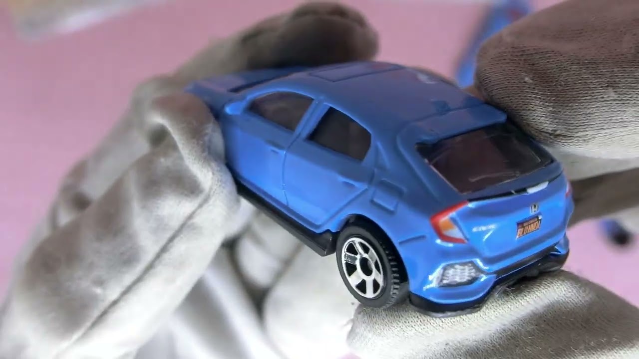 Unboxing Matchbox 2017 Honda Civic Hatchback & 2024 Honda Civic Type R