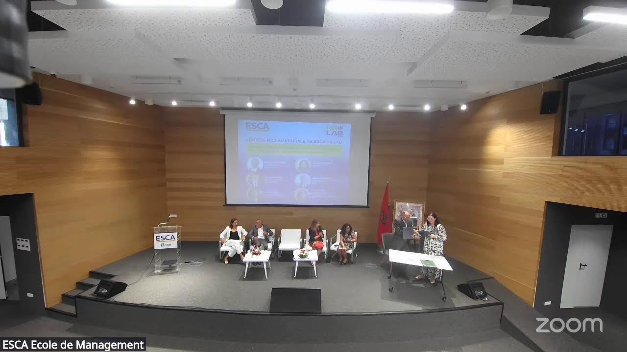 Conférence inaugurale de ESCA HR LAB