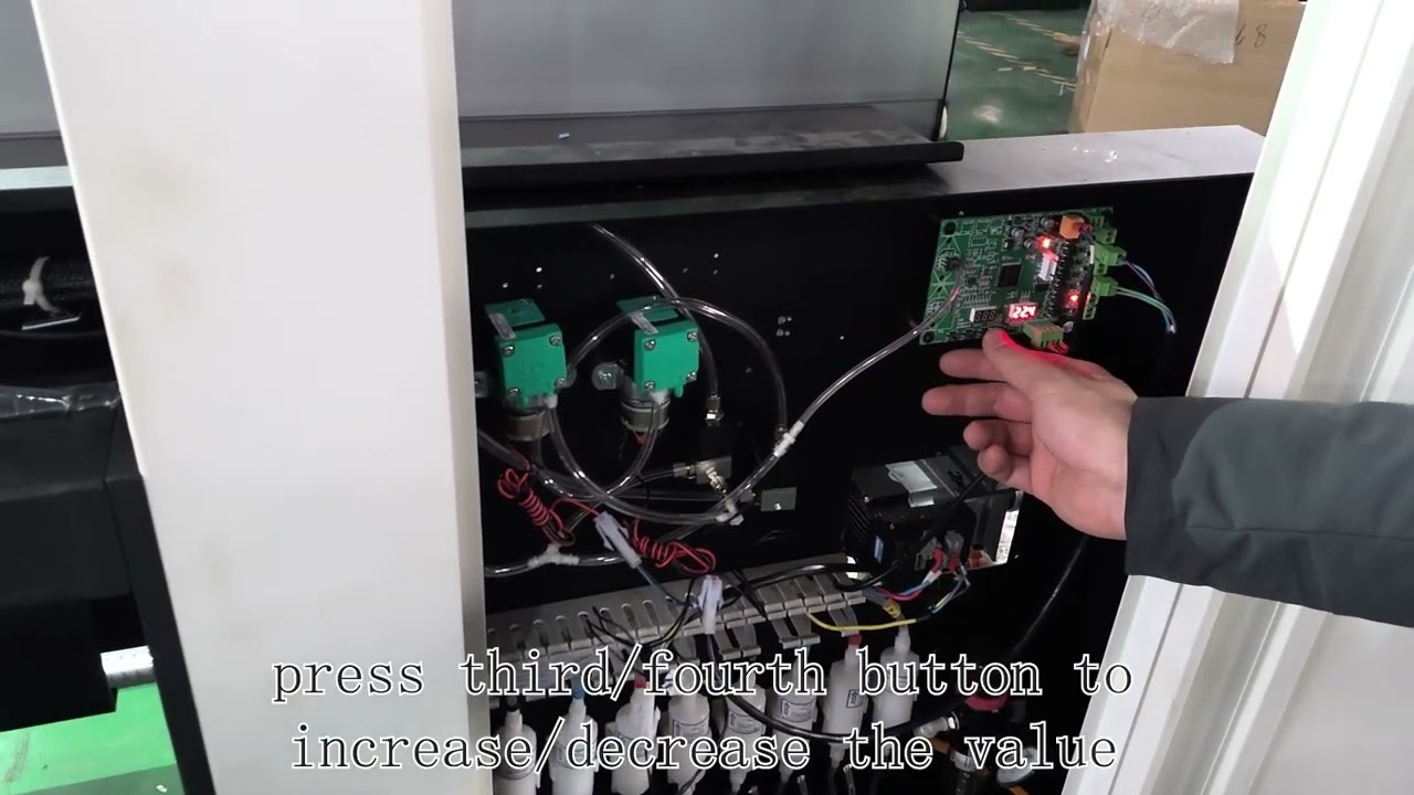 2.2 how to set the negative pressure board