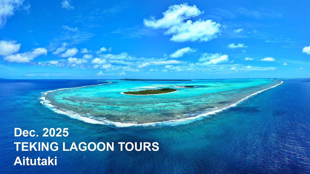 Aitutaki Lagoon in 4K | Teking Tours – The Ultimate Island Cruise Experience