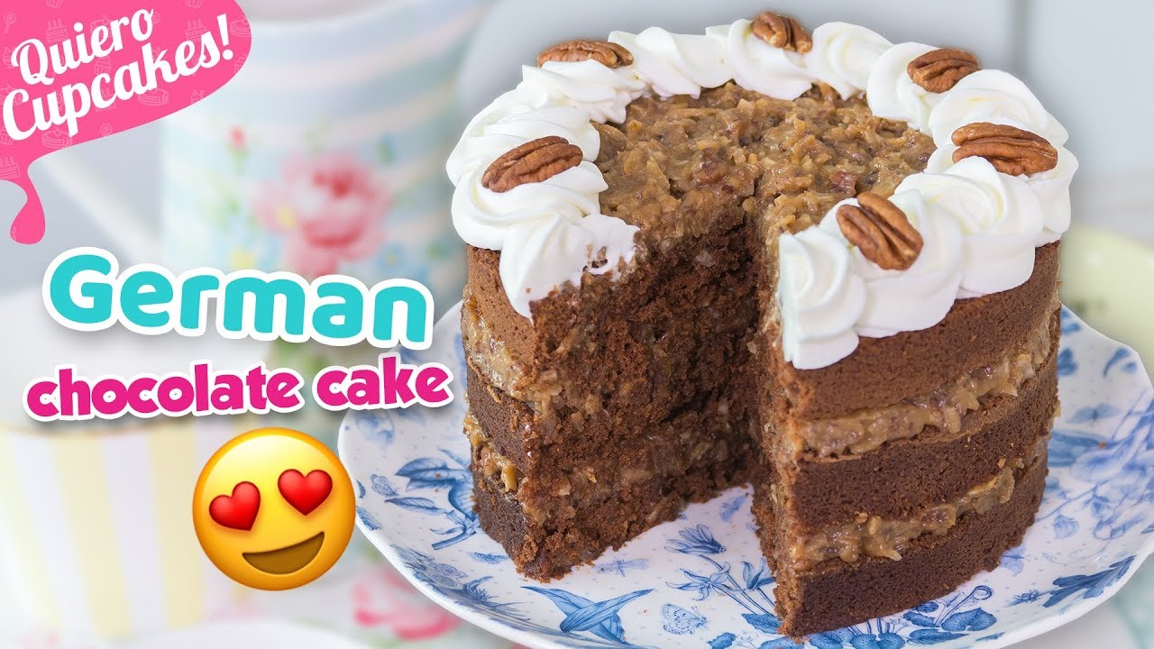 PASTEL ALEMÁN | CHOCOLATE + COCO + NUECES | Quiero Cupcakes!