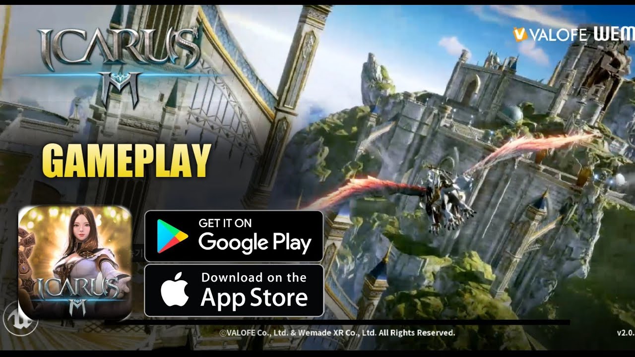 Icarus M Gameplay - All Class Skill preview | Play to Earn MMORPG
