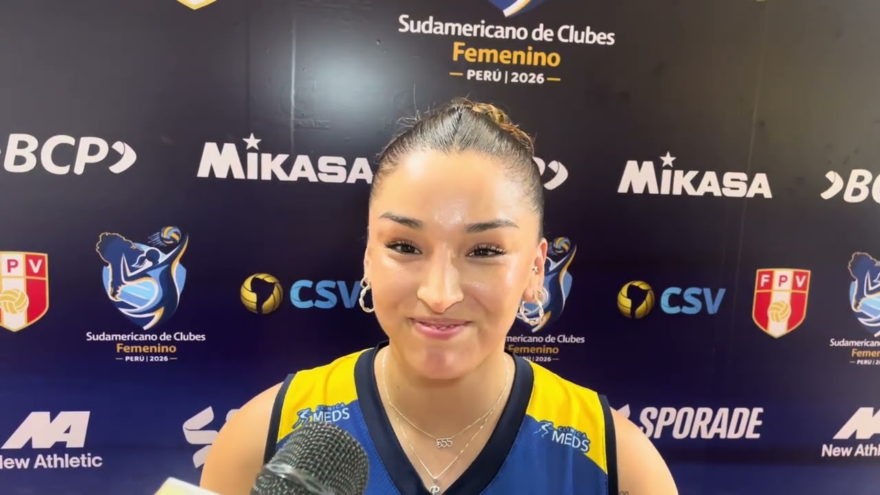 Paula Salinas 🇨🇱🏐: “Siempre es lindo volver a Lima, tengo familia aquí, un placer jugar en casa”