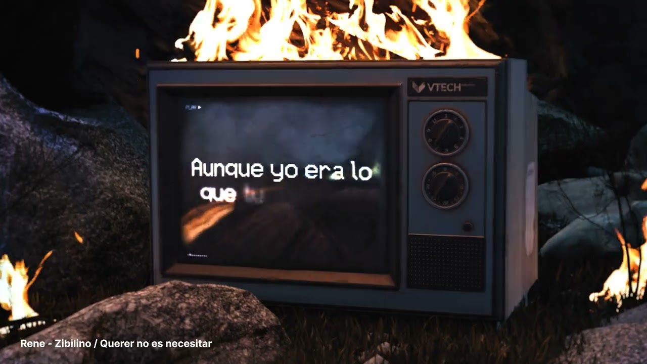Rene Velazco FT Sibilino -Querer no es necesitar (lyric video)