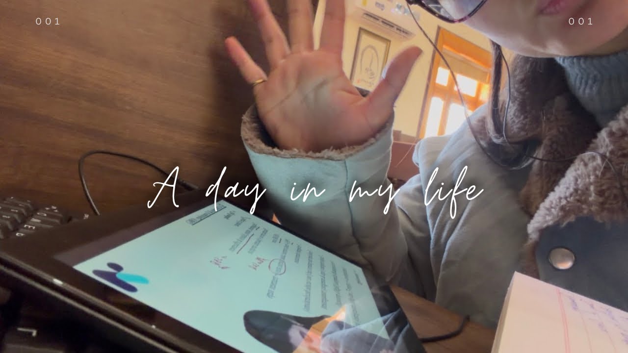 A Slow Productive Day 🌸 | Self Care & Studying 📖 