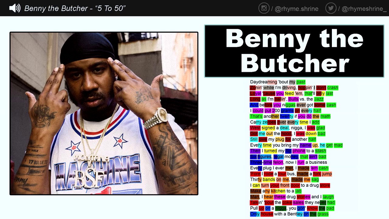 Benny the Butcher - 5 To 50 - Verse 3