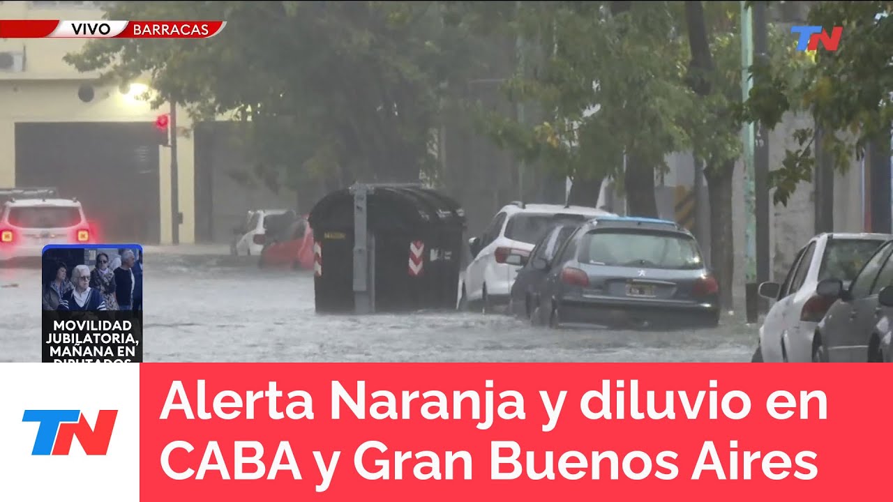 Diluvia en Buenos Aires: barrios de toda el AMBA están inundados por las fuertes tormentas