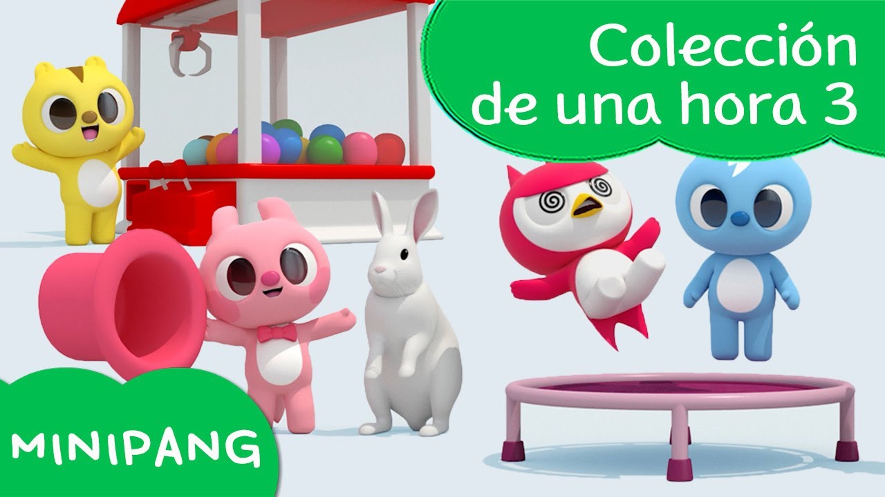 Aprende palabras con MINIPANG | Colección de una hora 3⭐| MINIPANG TV 3D Play