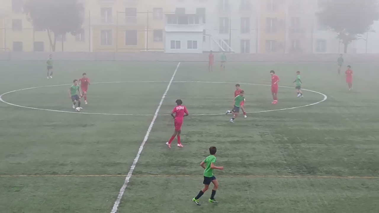 Amistoso SF DAMAIENSE 0--7 ESTRELA da AMADORA sub14. Part.1