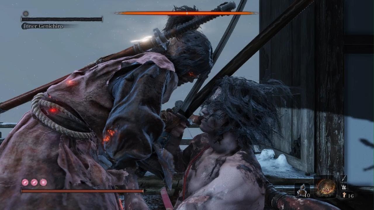 Inner Genichiro - No Hit, No Talk, Just Gameplay - Sekiro: Shadows Die Twice.