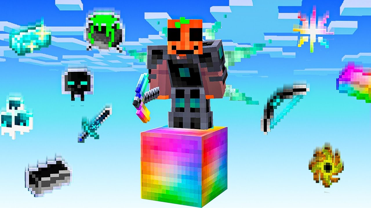 Consegu&iacute; ITEMS DE AVARITIA en UN BLOQUE de Minecraft!
