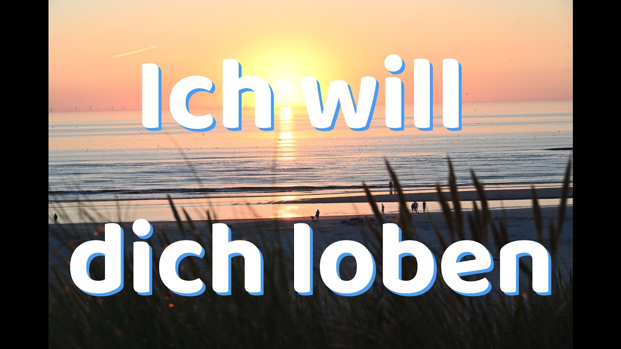Lyric Session I Ich will dich loben 2025 I Benjamin Brecht I TSC Kollektiv Cover