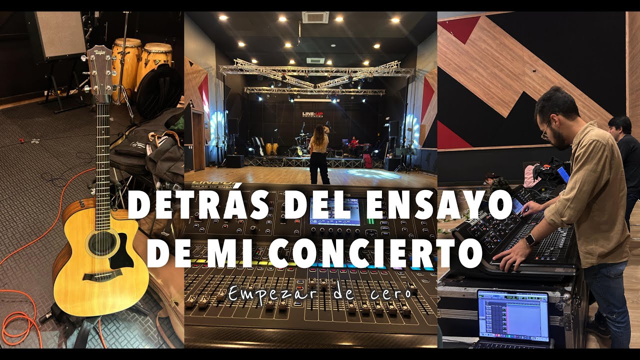 Entre nervios y fe ⭐️ Así vivimos el ensayo de Empezar de cero ⭐️