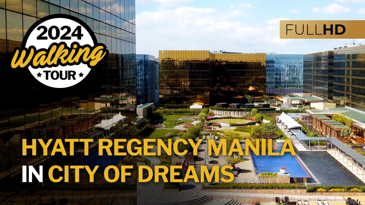 Hyatt Regency in City of Dreams Manila Walking Tour