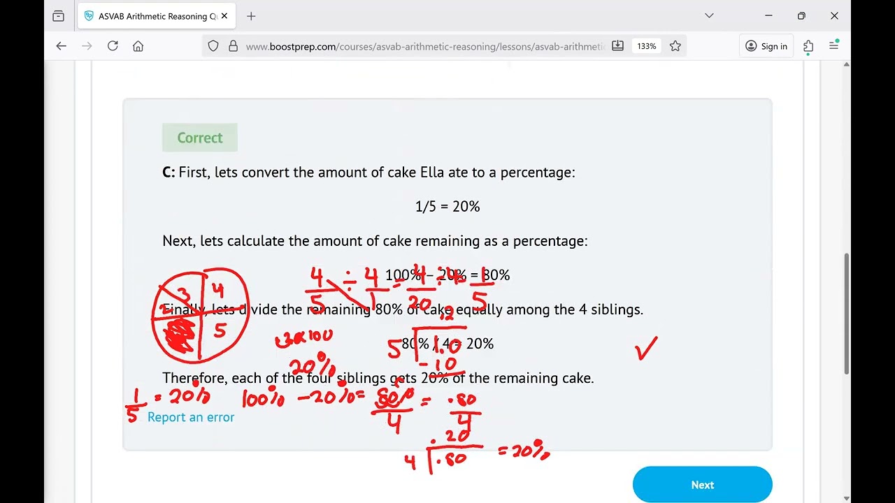 ASVAB Arithmetic Reasoning Exam 6