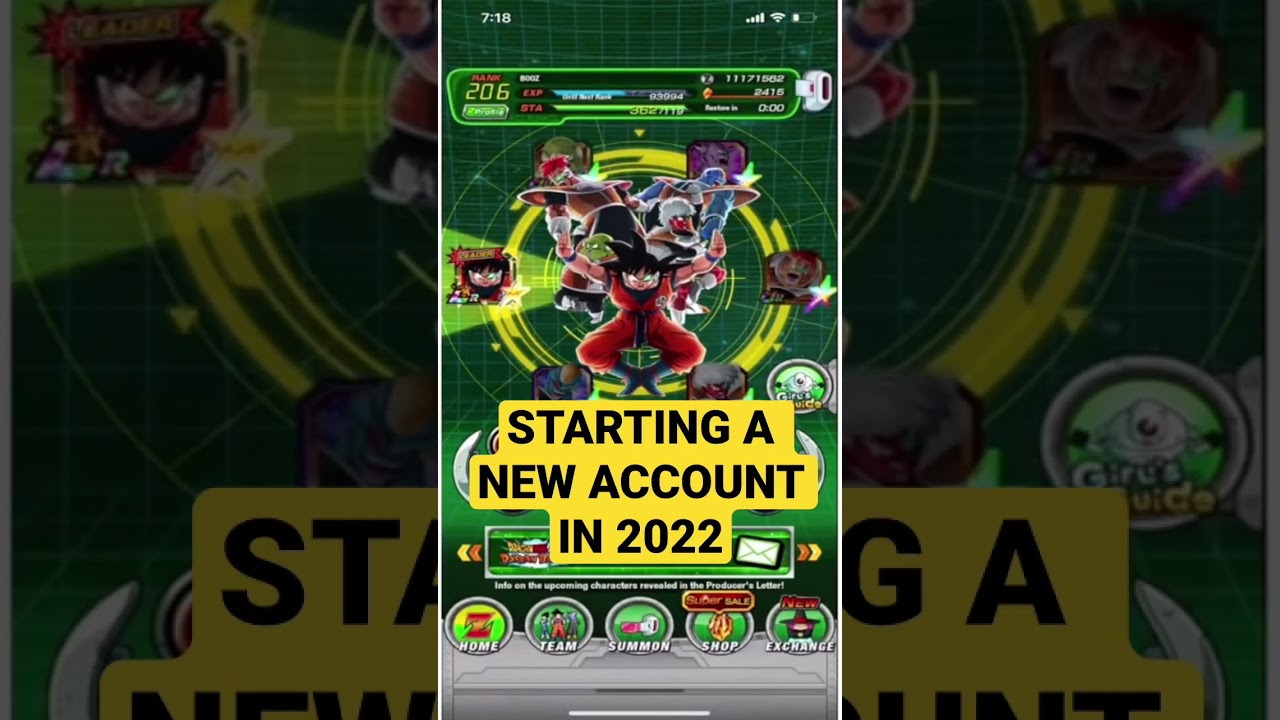 SO MANY FREE STONES WHEN STARTING A NEW ACCOUNT IN DOKKAN BATTLE 2022!!