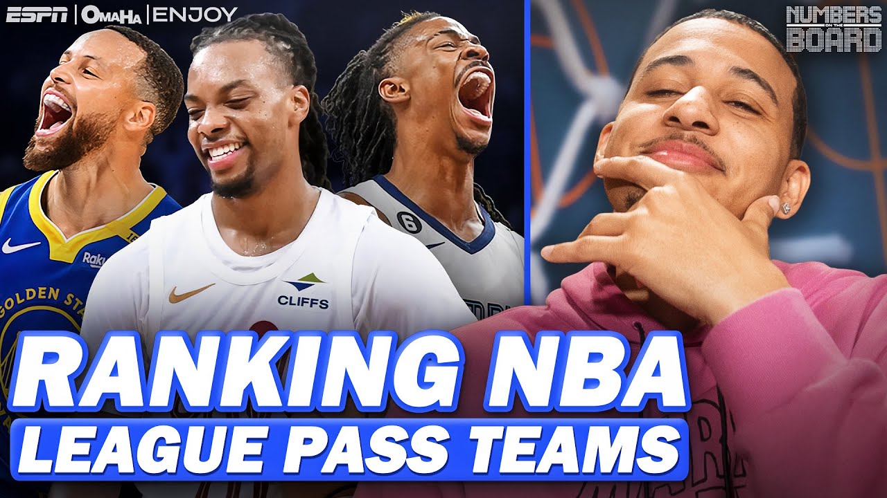 Ranking NBA League Pass Teams | Numbers On The Board