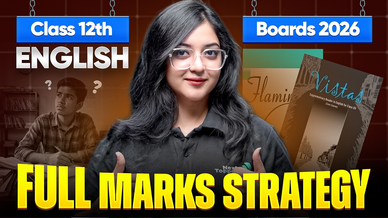 Class 12th English Full Marks Strategy | Score 100 in English Board Exam 2026 | Magnollia Ma'am
