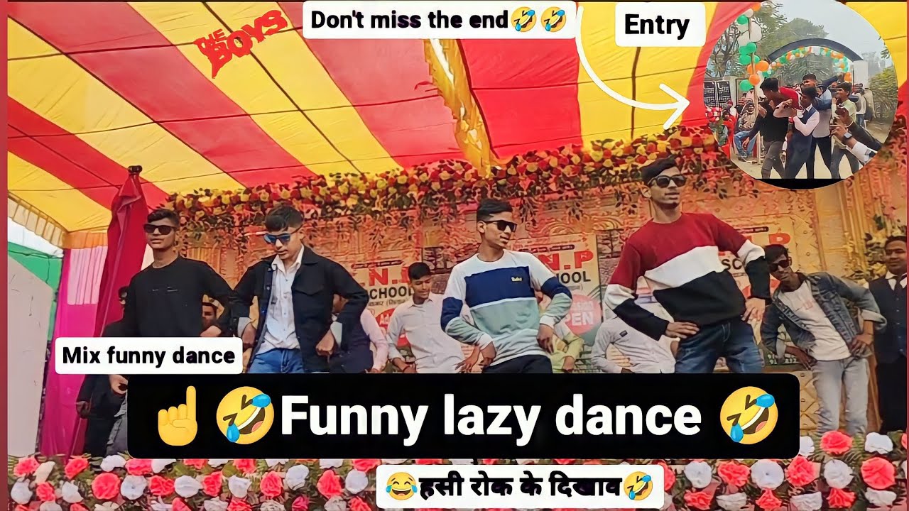 Lyricals Dance ll Funny lazy dance ll (Expressionless)l dance of s.n.p public school  #princekryadav